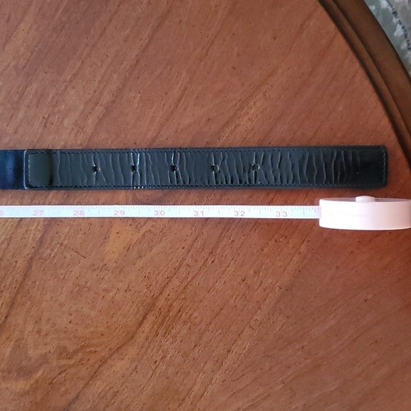 Dolce & Gabbana VINTAGE Tartan Plaid and Patent Belt 36” by 1” - Picture 14 of 14